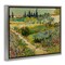 Stupell Industries Van Gogh Garden at Arles Framed Floater Canvas Wall Art Design by one1000paintings